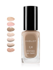 O2M BREATHABLE NAIL ENAMEL NUDE COLLECTION