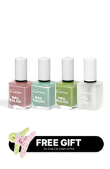PLAYINN NAIL POLISH VERTE VEINS & ALL IN ONE BUNDLE