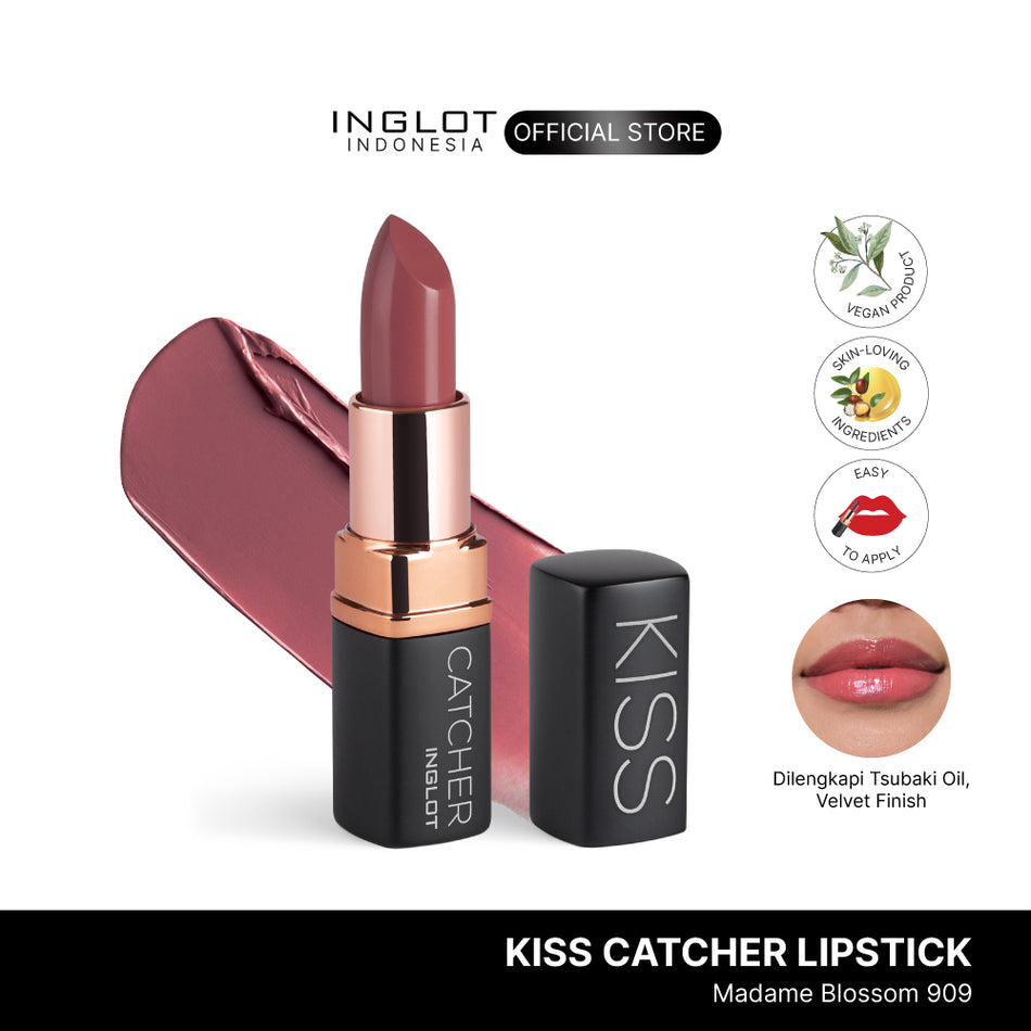 INGLOT KISS CATCHER LIPSTICK - Peach Fever Bundle (Free Lipstick)