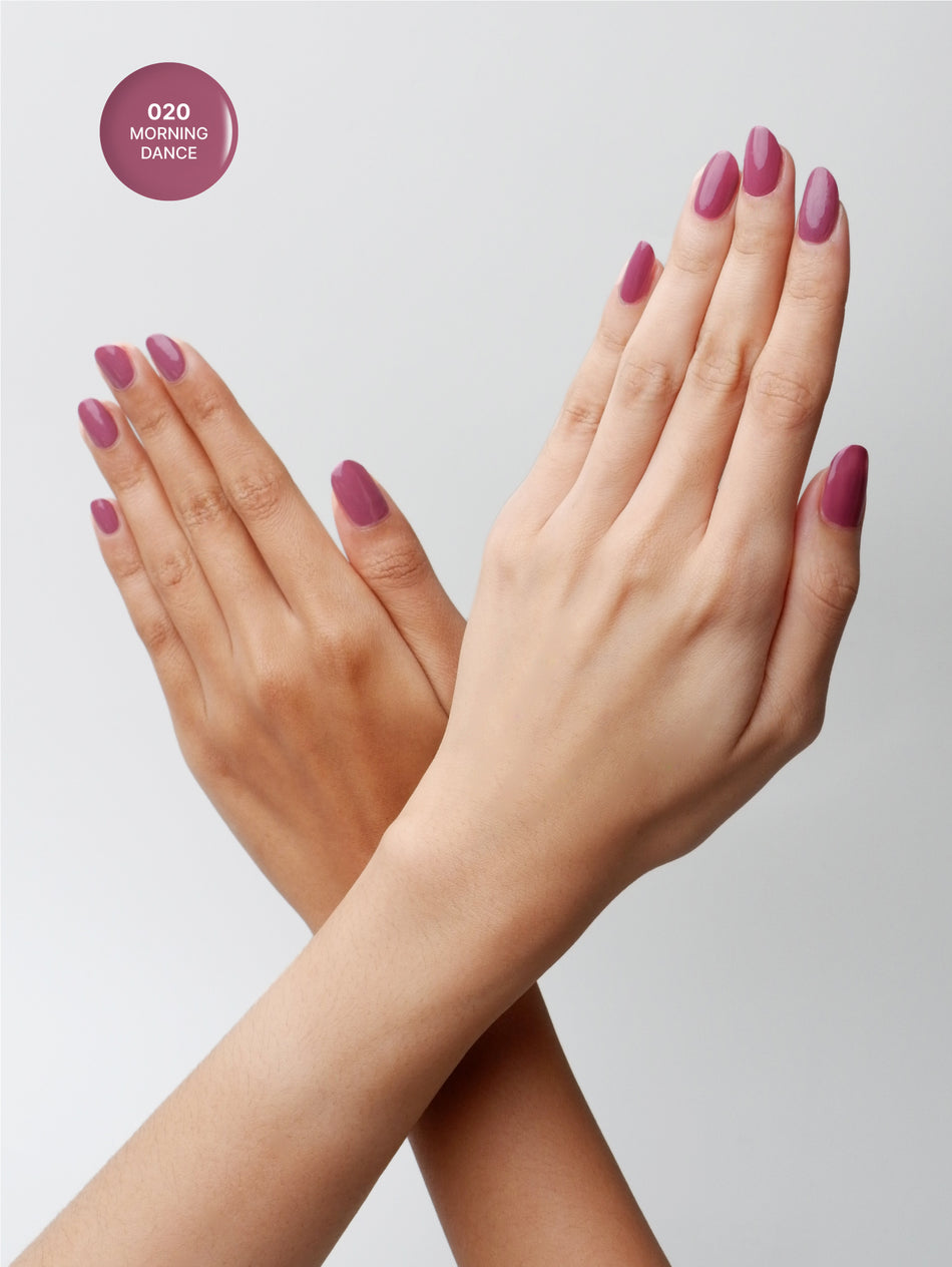 INGLOT Natural Origin Nail Polish Morning Dance with Softening Cuticle Oil Bundle