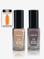 Down for Love Bundle - O2M Breathable Nail Enamel 476 & 477